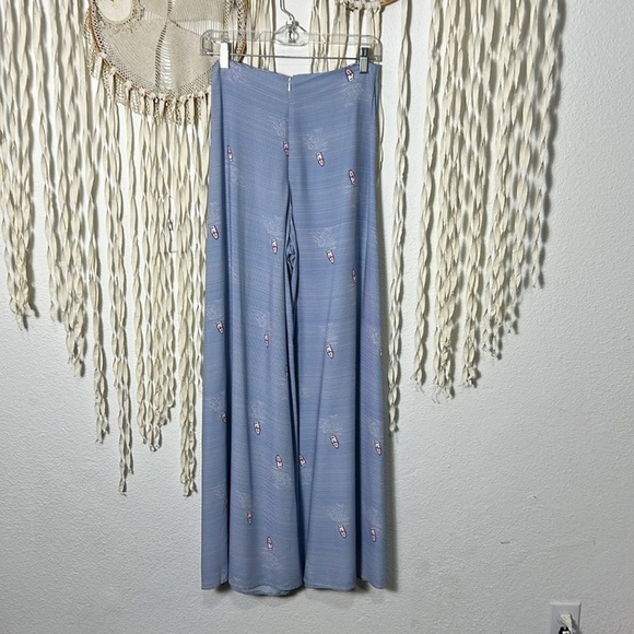 CLC | Cory Lynn Calter Wide Leg Pant Boat Print Size Small - Picture 3 of 10